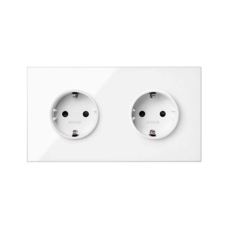 Kit Front 2 Bases Enchufe 10020202 Simon 100