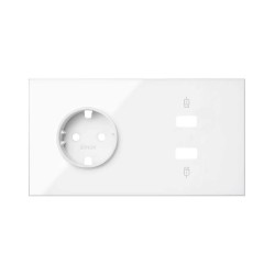 Kit Front Base + Cargador doble USB Simon 100 10020205