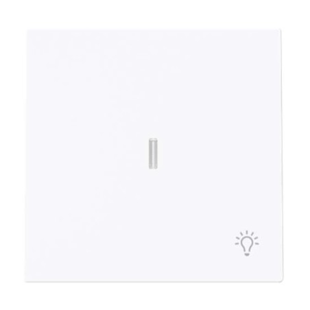 Tecla Pulsador Luz Visor 8904.4 Niessen Alba