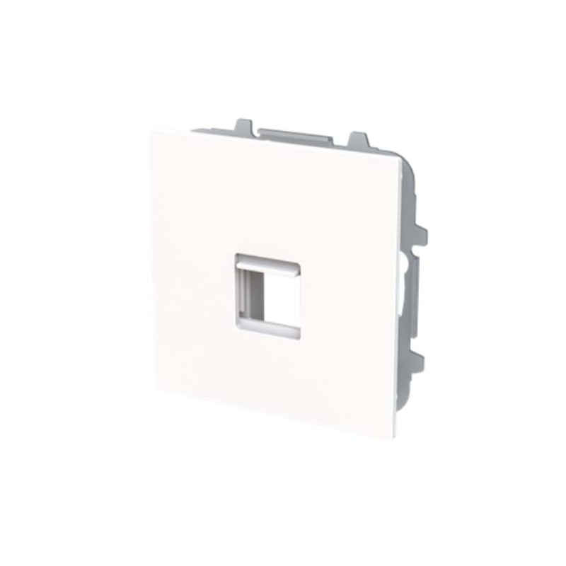 Tapa 1 conector RJ45 8916.3 Niessen Alba