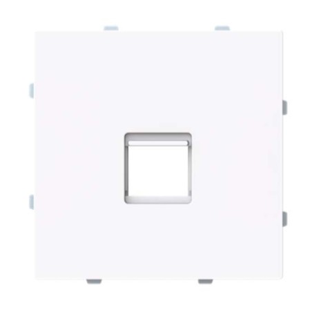 Tapa 1 conector RJ45 8916.3 Niessen Alba