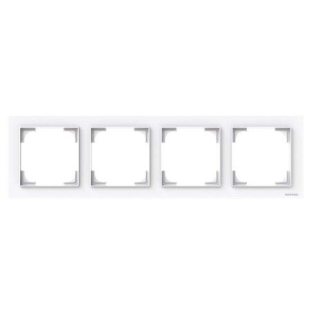 Marco 4 ventanas 8974 Niessen Alba