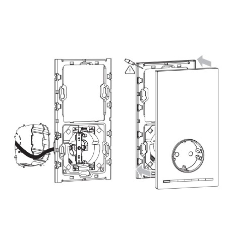 Kit Base de enchufe HUB PRO iO 10032108 Simon 100
