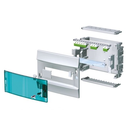 Caja Distribución Mistral41F ABB Empotrar 12 Módulos IP41 41A12X12