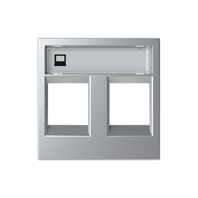 Tapa Doble Conector RJ45 N2218.2