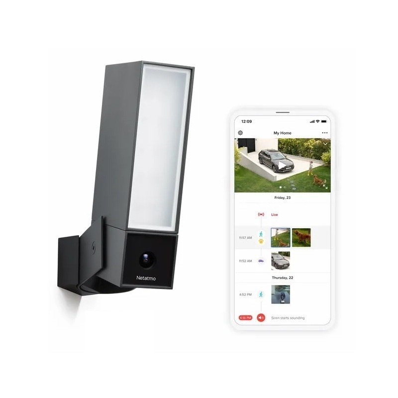 Cámara Exterior Inteligente Netatmo NOC-PRO Legrand