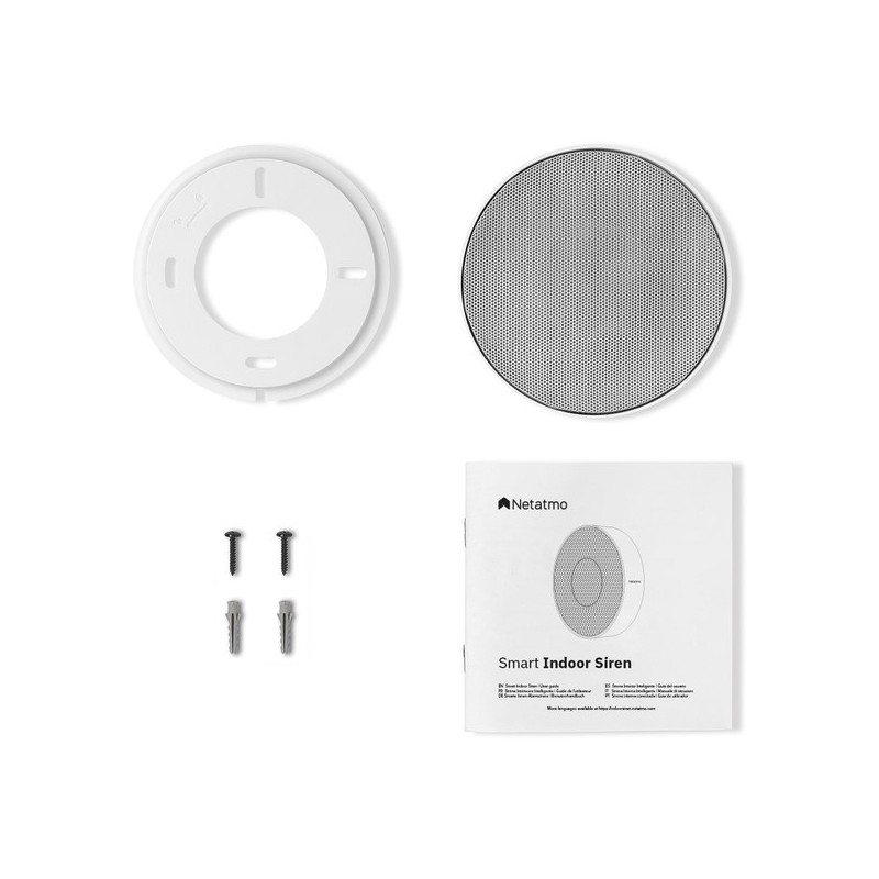 Sirena inteligente Netatmo NIS01-PRO Legrand