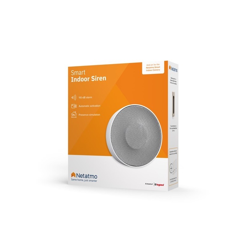 Sirena inteligente Netatmo NIS01-PRO Legrand