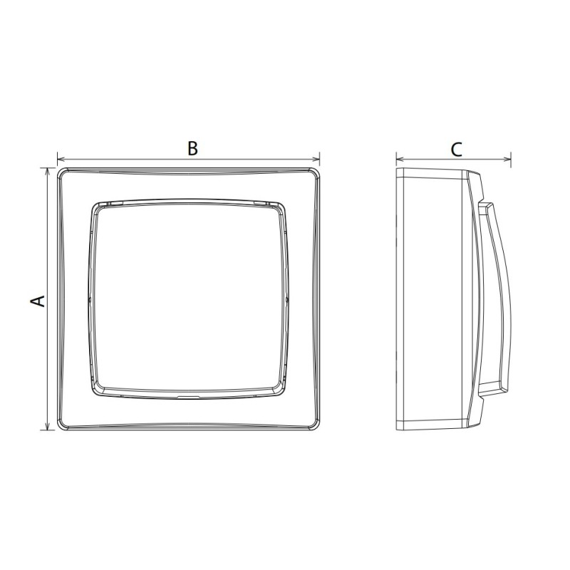 Conmutador Luminoso 10A Blanco Legrand Oteo 086017