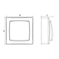 Conmutador Luminoso 10A Blanco Legrand Oteo 086017