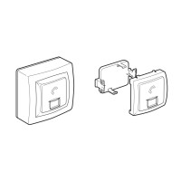 Base Teléfono RJ12 Legrand Oteo Blanco 086034