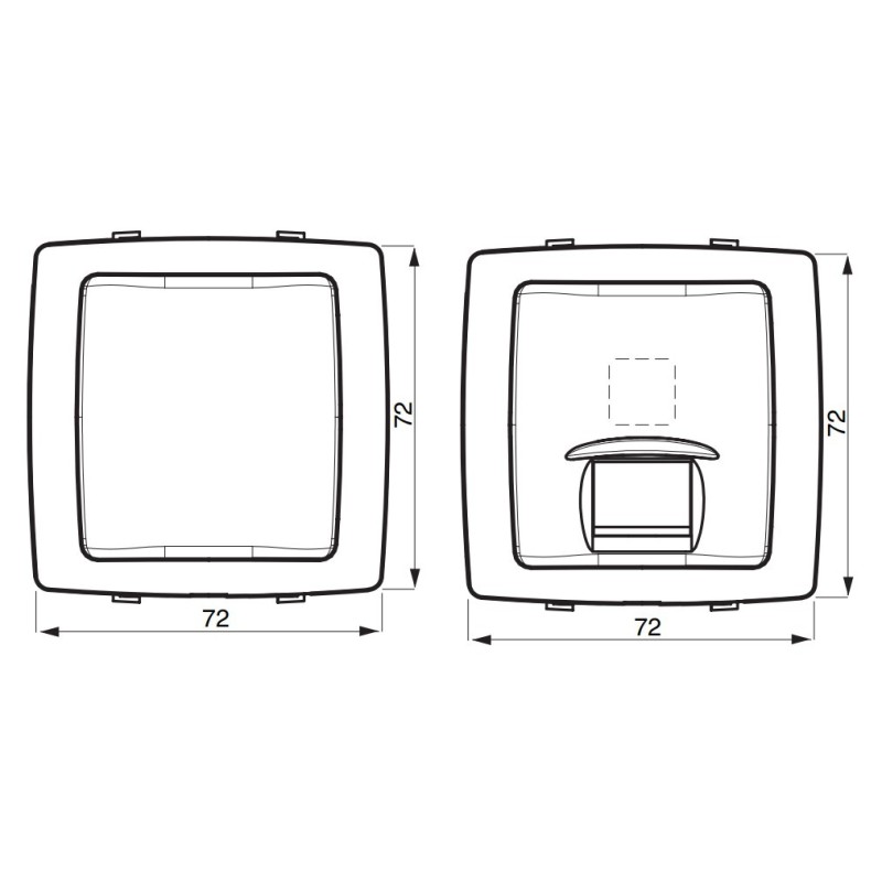 Base Teléfono RJ12 Legrand Oteo Blanco 086034