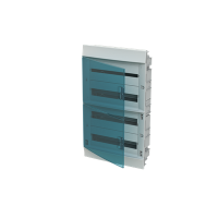 Caja Empotrar Puertas Transparentes Mistral41F 72 Módulos 41A18X42