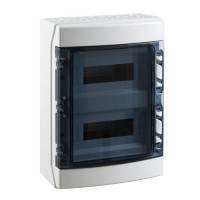 Caja Distribución Estanca  24 Módulos Superficie IDE CDN24PT