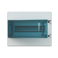 Caja Distribución Mistral65 ABB IP65 12 módulos Superficie 65P12X12