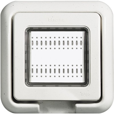 Tapa Empotrar 2 Módulos IP55 BTicino Livinglight