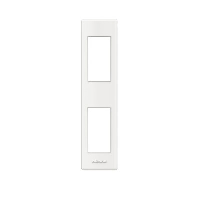 Placa Perfilería 1+1 Módulos Blanco LND4812 Livinglight