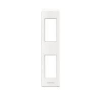 Placa Perfilería 1+1 Módulos Blanco LND4812 Livinglight