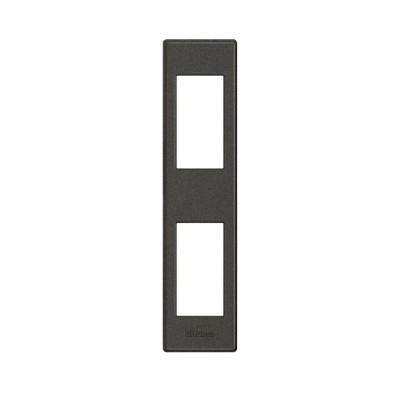 Placa para Perfilería 1+1 Módulos LND4812 BTicino Livinglight