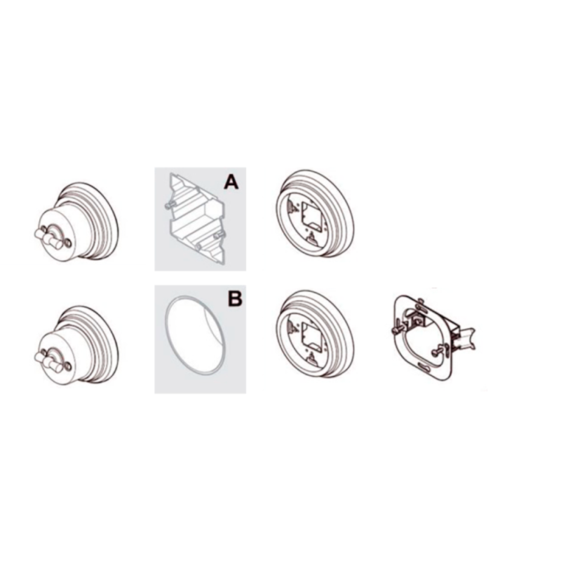 Peana 3 Elementos Fontini 30803002 Haya sin Barnizar