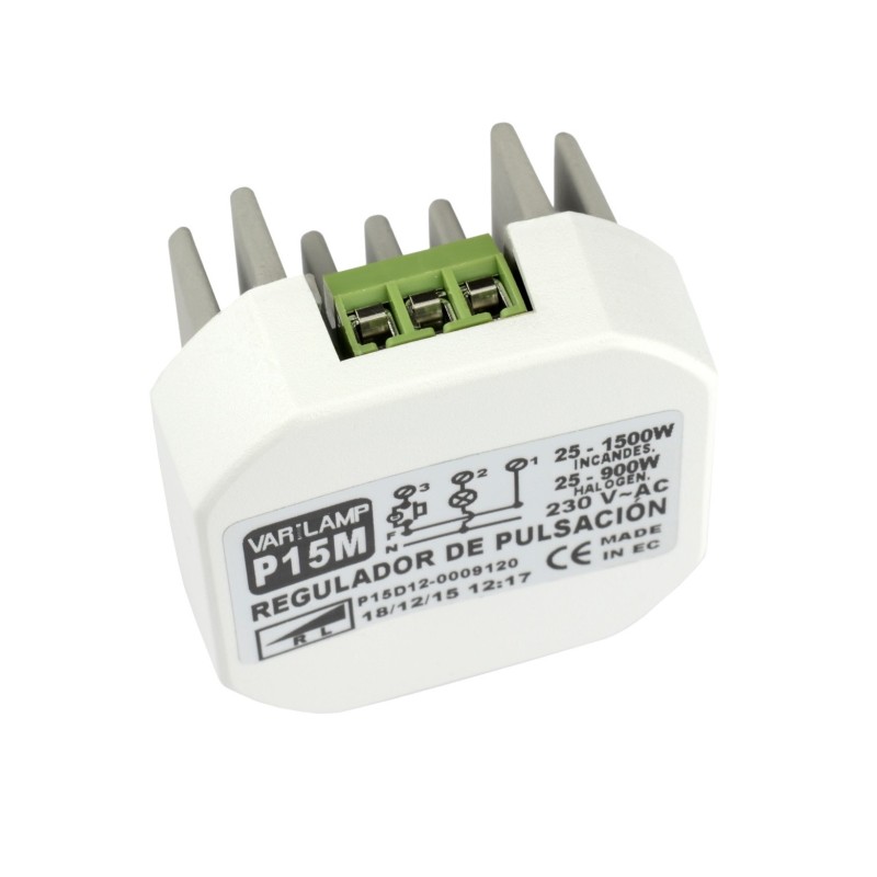 Regulador de Iluminación por Pulsador Pulsar P15M