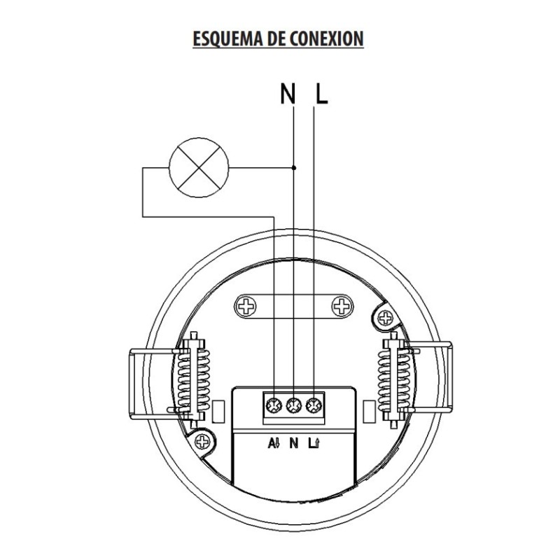 Detector de Presencia para Empotrar SDV Ultralux
