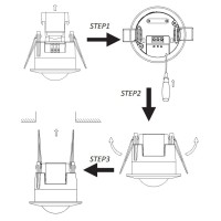 Detector de Presencia para Empotrar SDV Ultralux