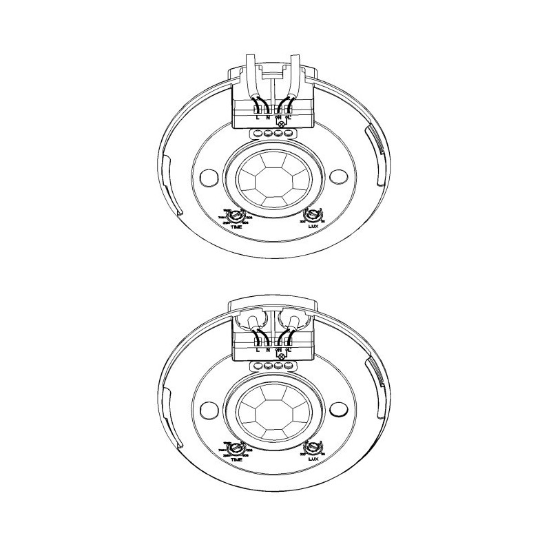 Detector de Presencia 360º para Superficie Ultralux SDOM