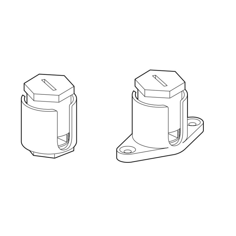 Borna de Paso 2x25 mm² Conexión cables Legrand 034043