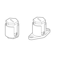 Borna de Paso 2x25 mm² Conexión cables Legrand 034043