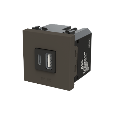 Cargador USB Tipo A+C N2285.1 Niessen Zenit