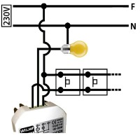Regulador de Iluminación por Pulsador Pulsar P15M
