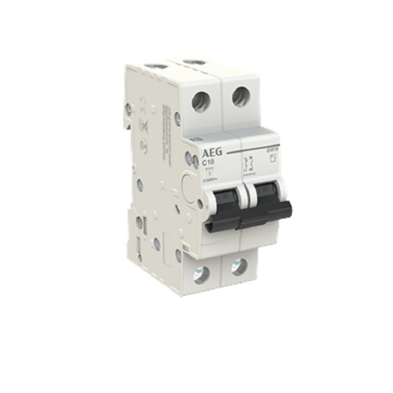 Automático vivienda 10A 1P+N curva C AEG EV61NC10