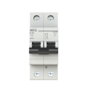 Automático vivienda 16A 1P+N curva C AEG EV61NC16