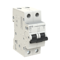 Automático vivienda 16A AEG 2P curva C EV62C16