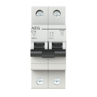 Automático vivienda 16A AEG 2P curva C EV62C16