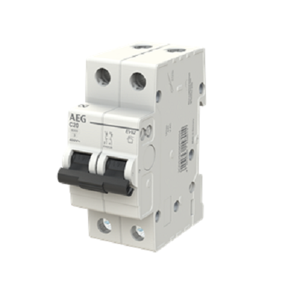Automático vivienda 20A AEG 2P curva C EV62C20