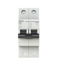 Automático vivienda 20A AEG 2P curva C EV62C20