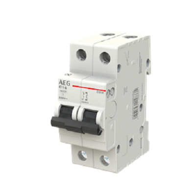 Automático residencial 1P+N 16A curva C AEG EH61NC16