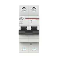 Automático residencial 1P+N 16A curva C AEG EH61NC16