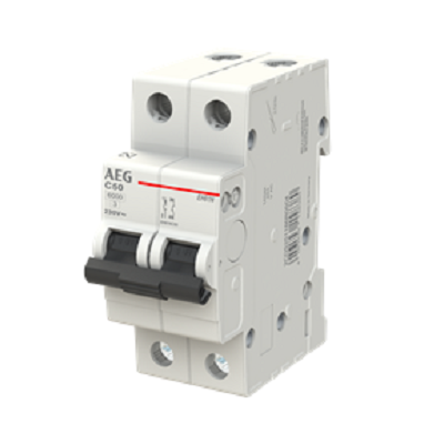 Automático residencial 1P+N 50A curva C AEG EH61NC50