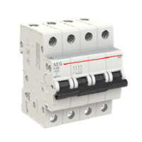 Automático residencial 20A AEG 4P curva C EH64C20