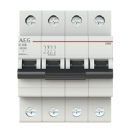 Automático residencial 25A AEG 4P curva C