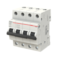 Automático residencial 50A AEG 4P curva C EH64C50