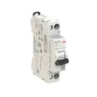 Automático compacto 10A AEG 1P+N Curva C EX61NRC10