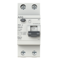 Diferencial vivienda 25A AEG DV225/AC30 2P Clase AC