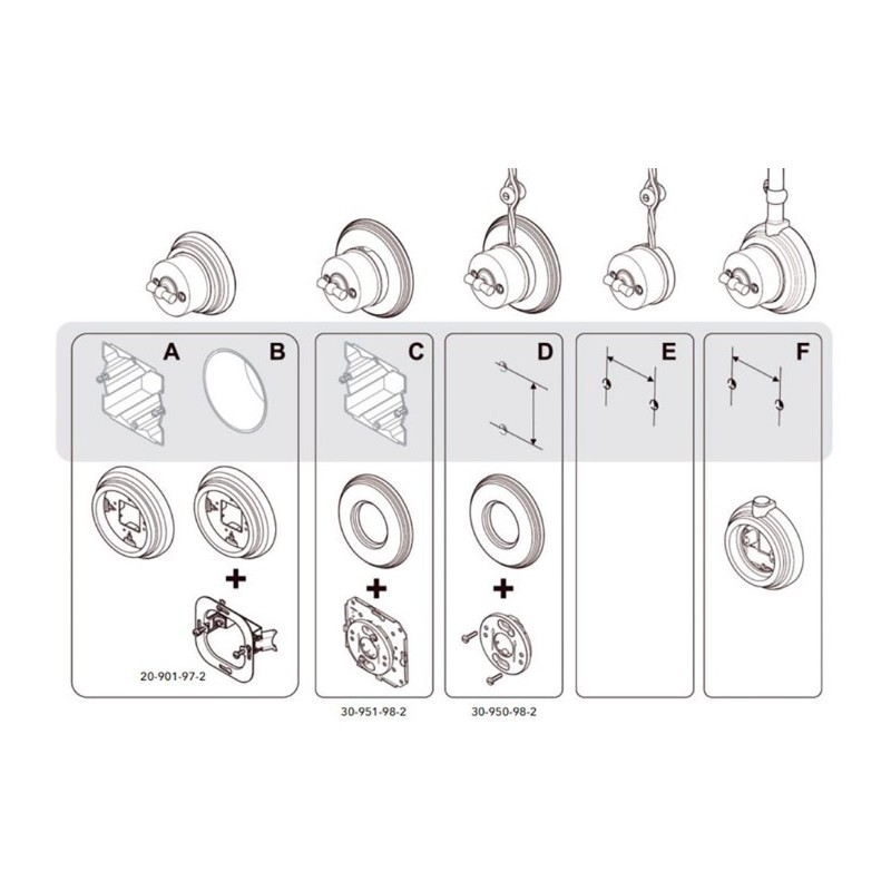 Cargador Doble USB A+C Fontini Garby 30766172 Porcelana