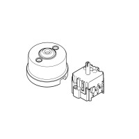 Interruptor Bipolar con Cenefa Azul 30314611 Fontini Garby