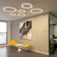 Plafón LED Blanco Aliso 60 cm 55W 2700-3000K P3742171B