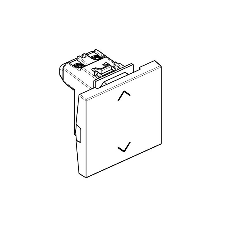 Pulsador persianas 2 módulos Light Now Y_4037NM2 Bticino - Bricoelige